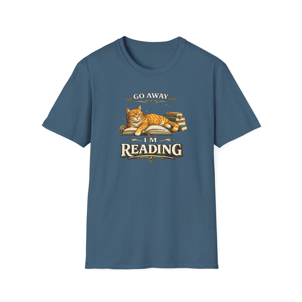 Go Away - I'm Reading Tshirt