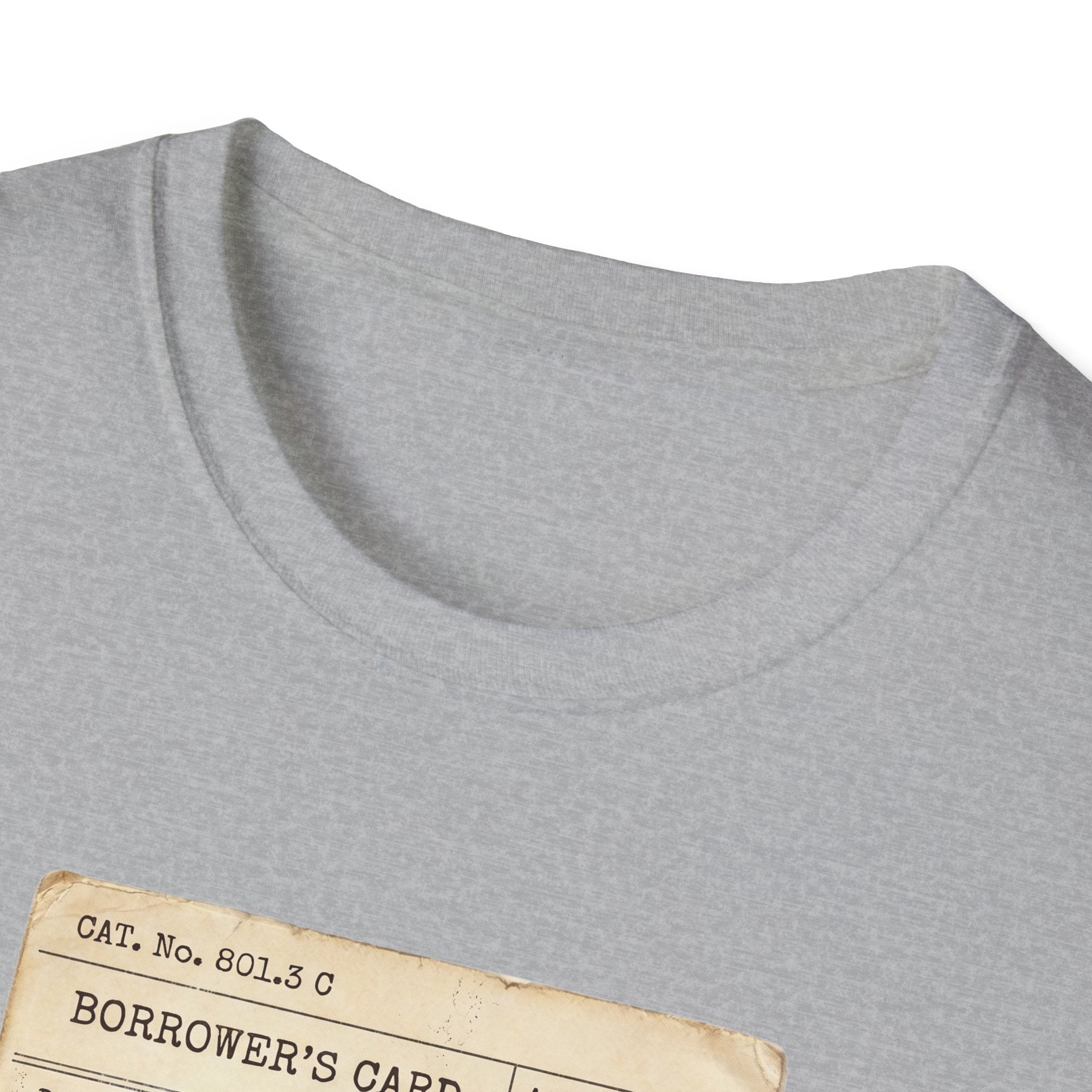 Vintage Library Card Tshirt