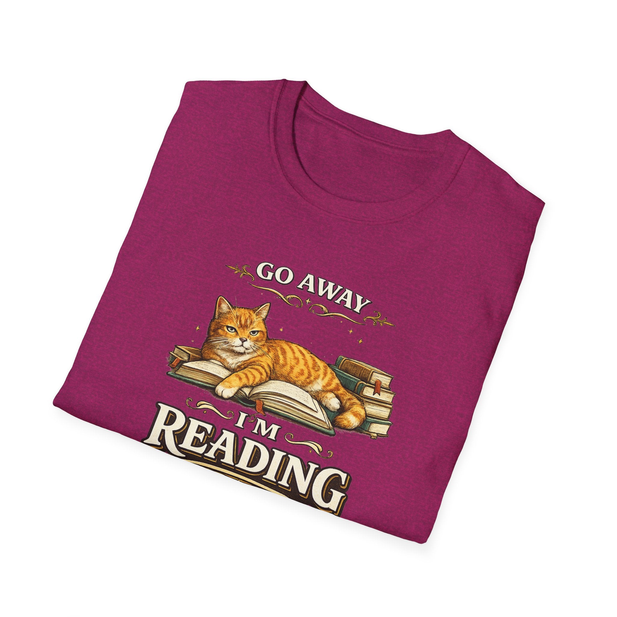 Go Away - I'm Reading Tshirt