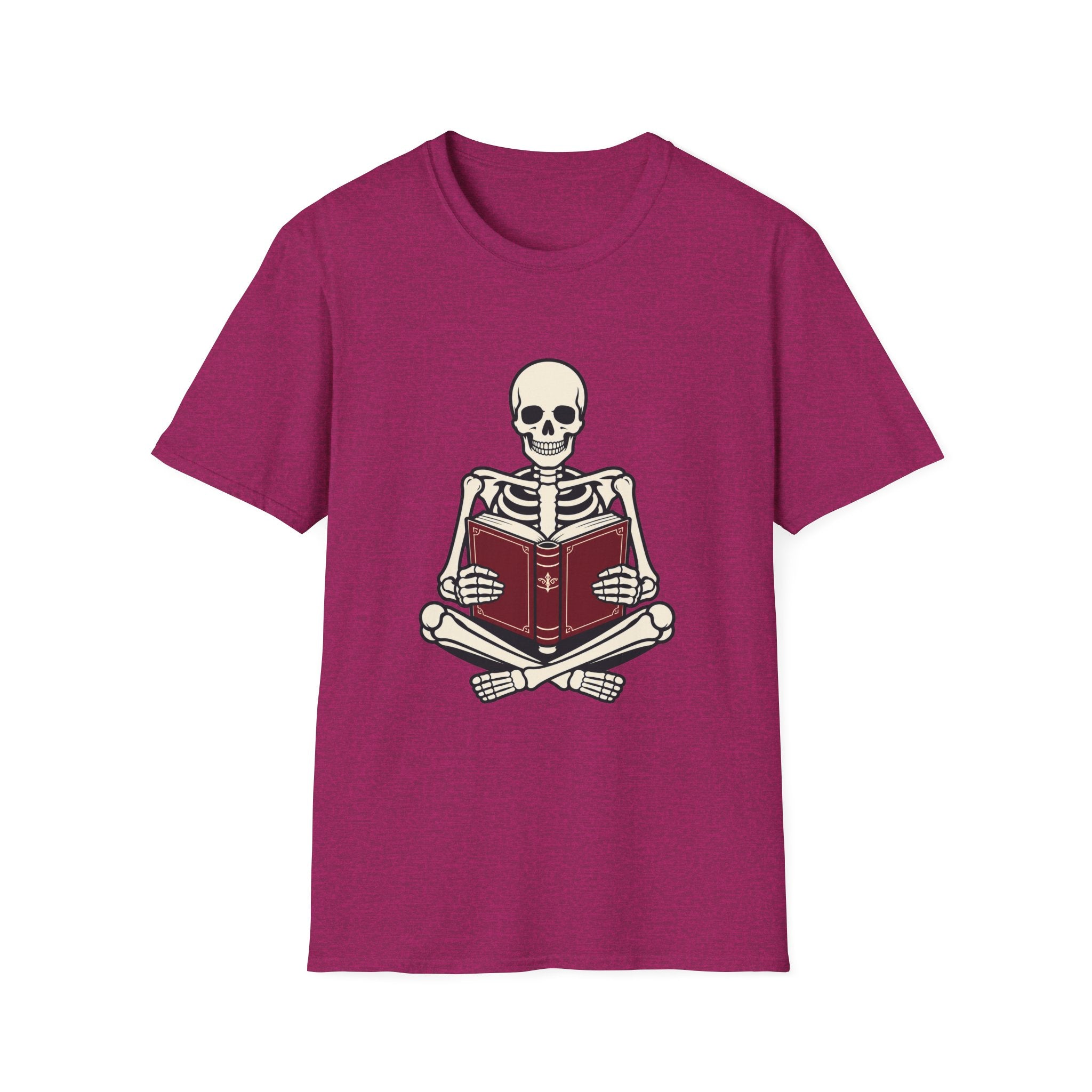 Skeleton With A Good Book Tshirt