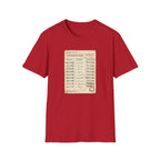 Vintage Library Card Tshirt