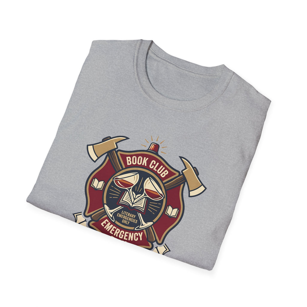 Book Club Emergency Response Tshirt