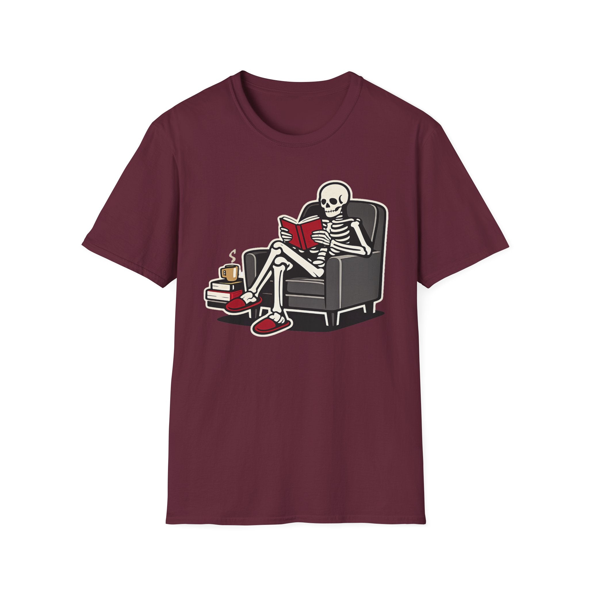 Skeleton Chilling Out Tshirt