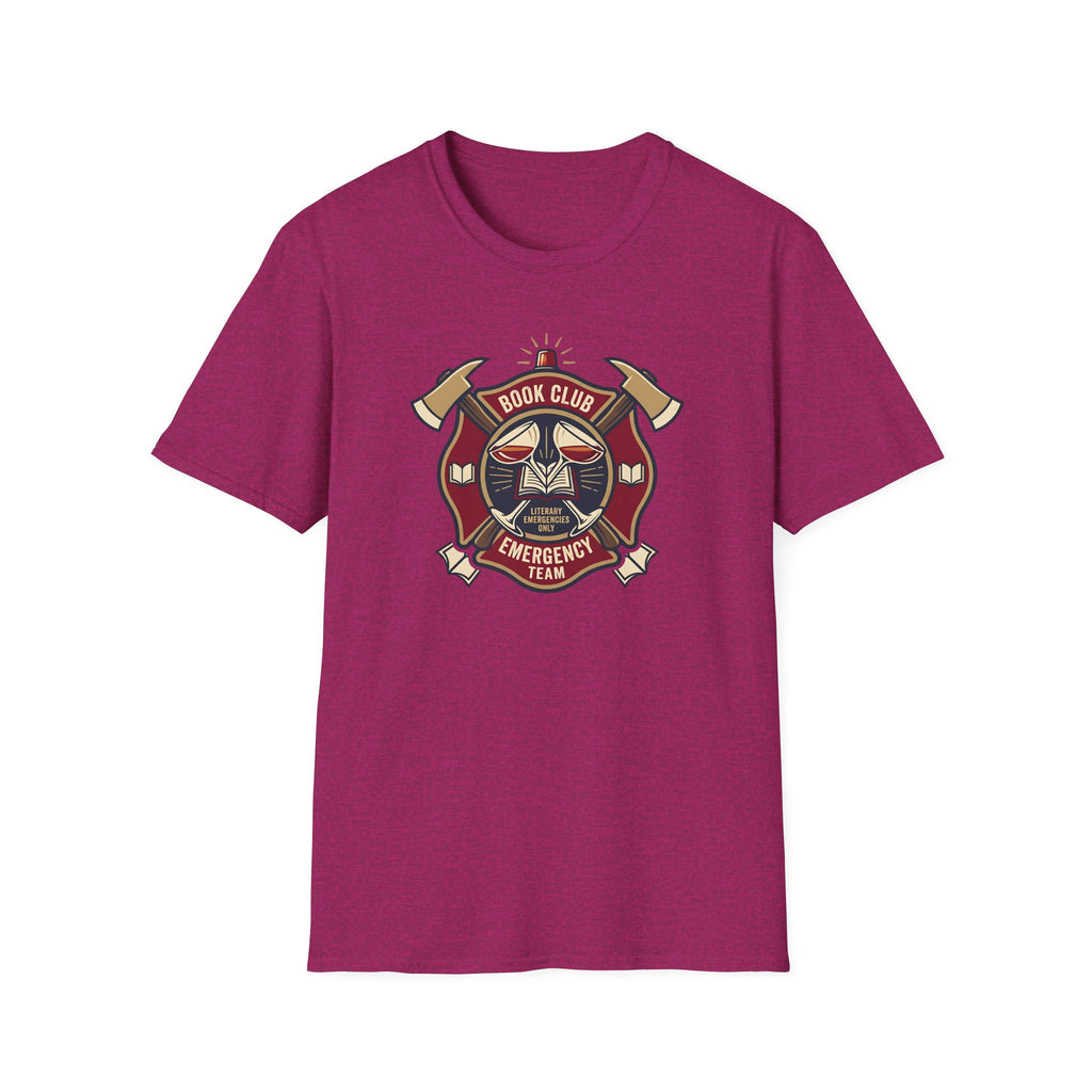 Book Club Emergency Response Tshirt
