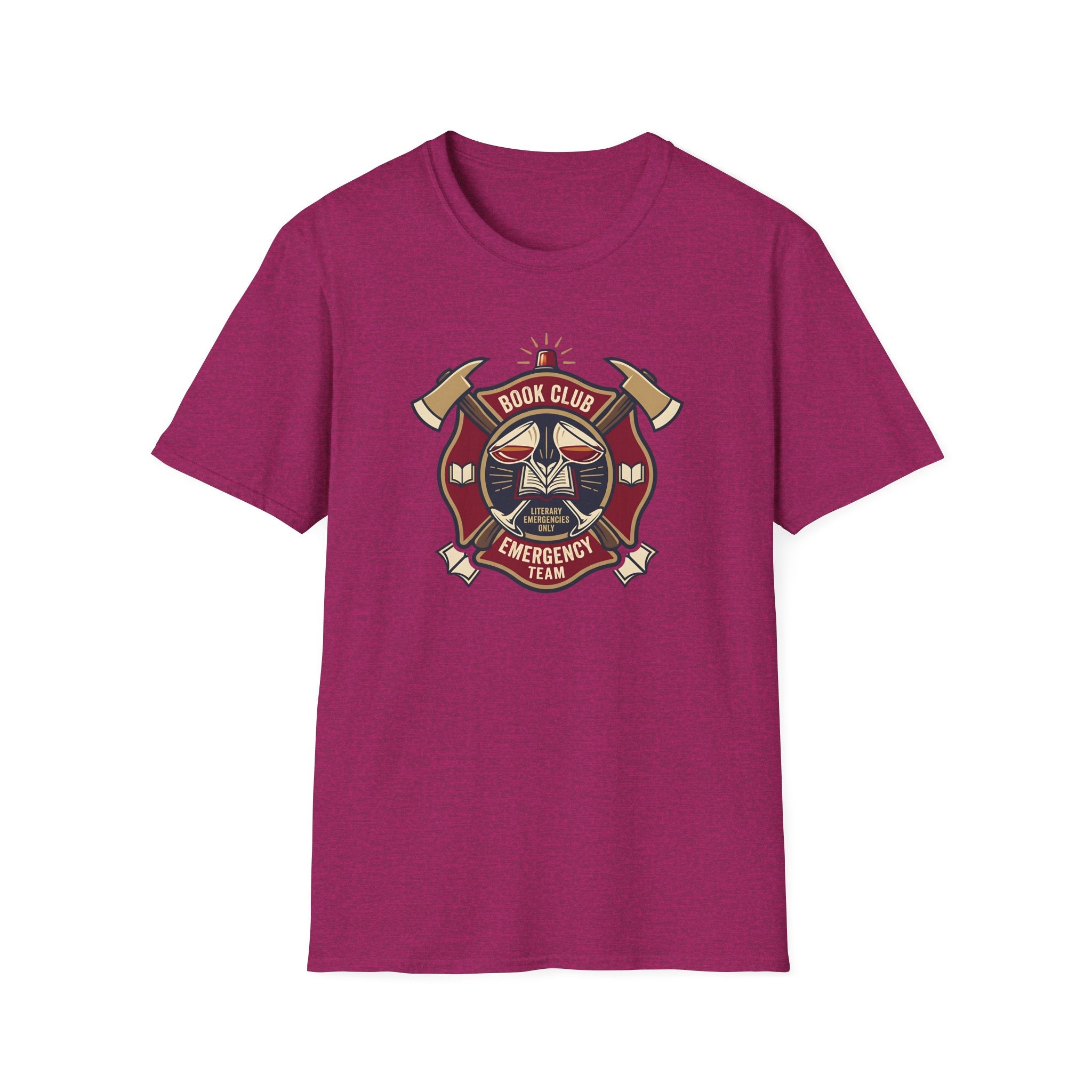 Book Club Emergency Response Tshirt