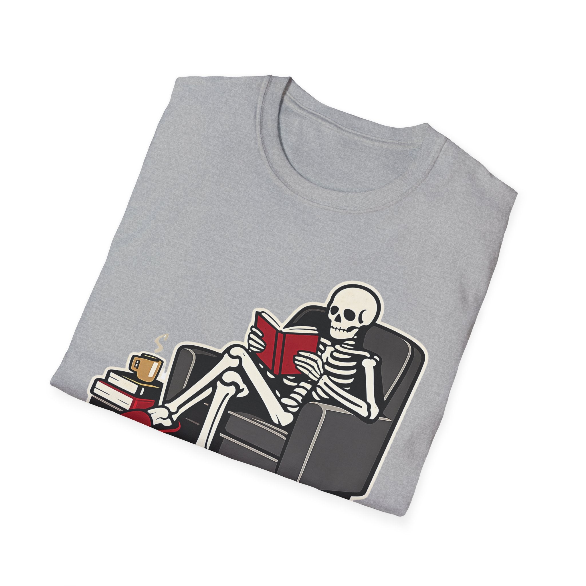 Skeleton Chilling Out Tshirt