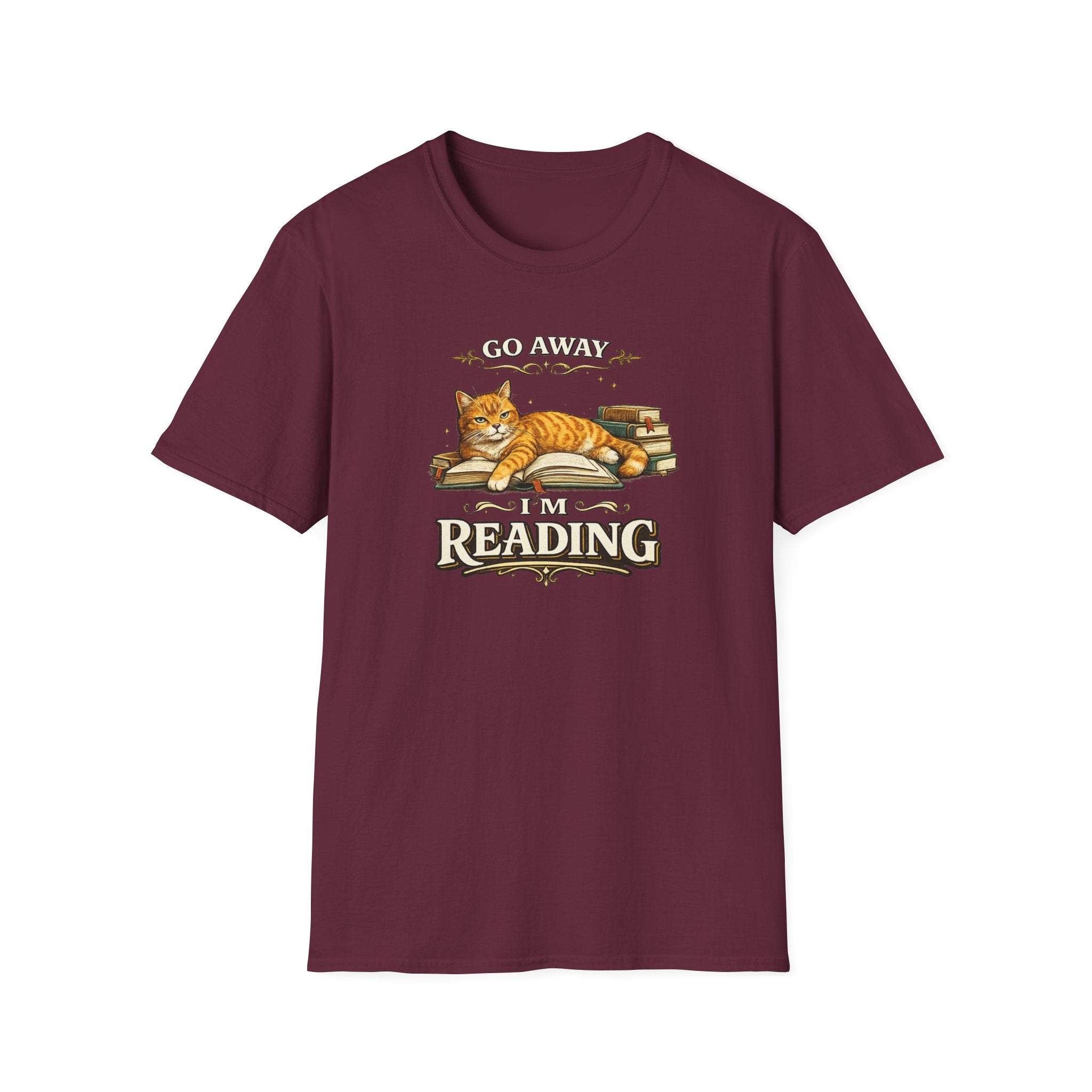 Go Away - I'm Reading Tshirt