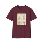 Vintage Library Card Tshirt