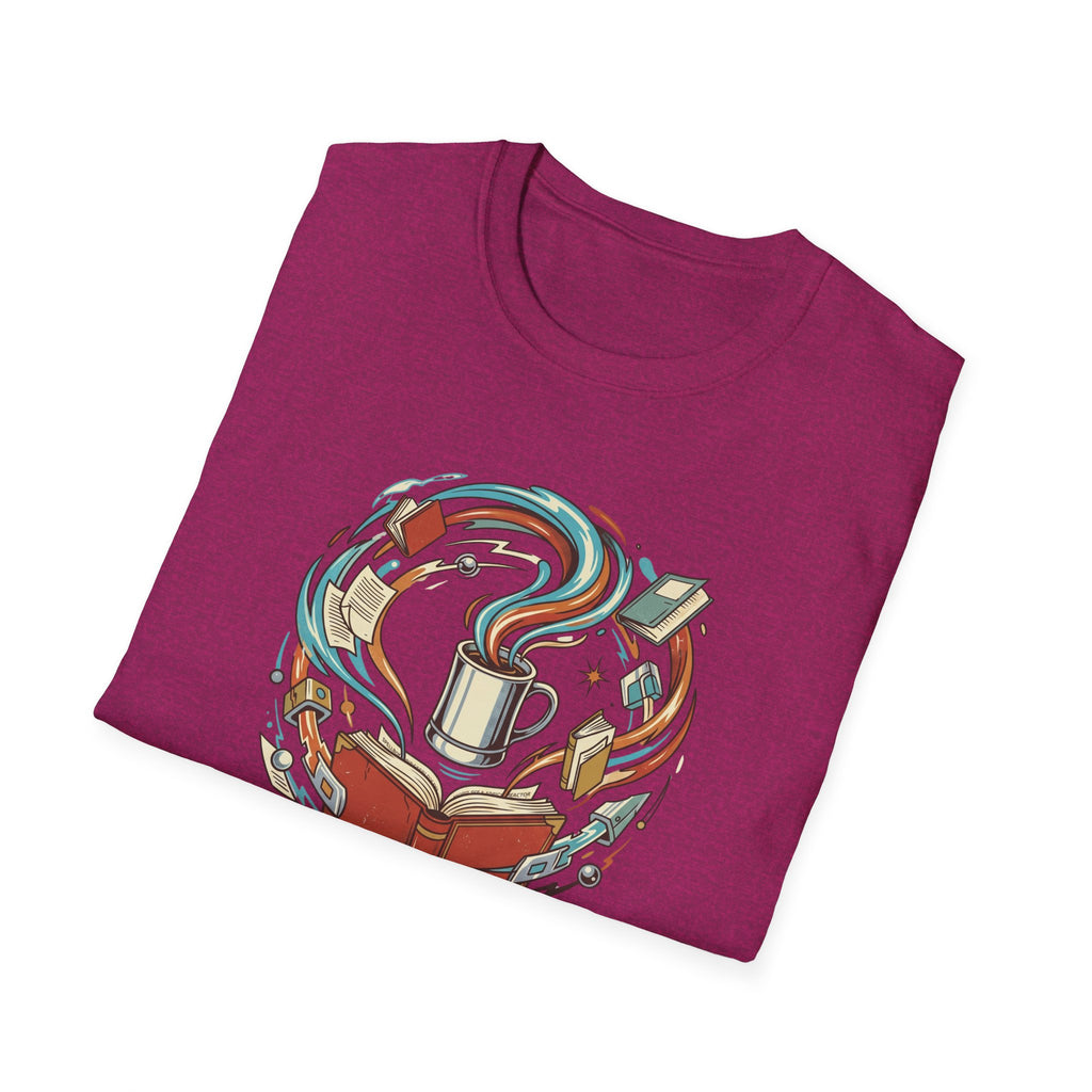 Retro Reading and Coffee Tshirt