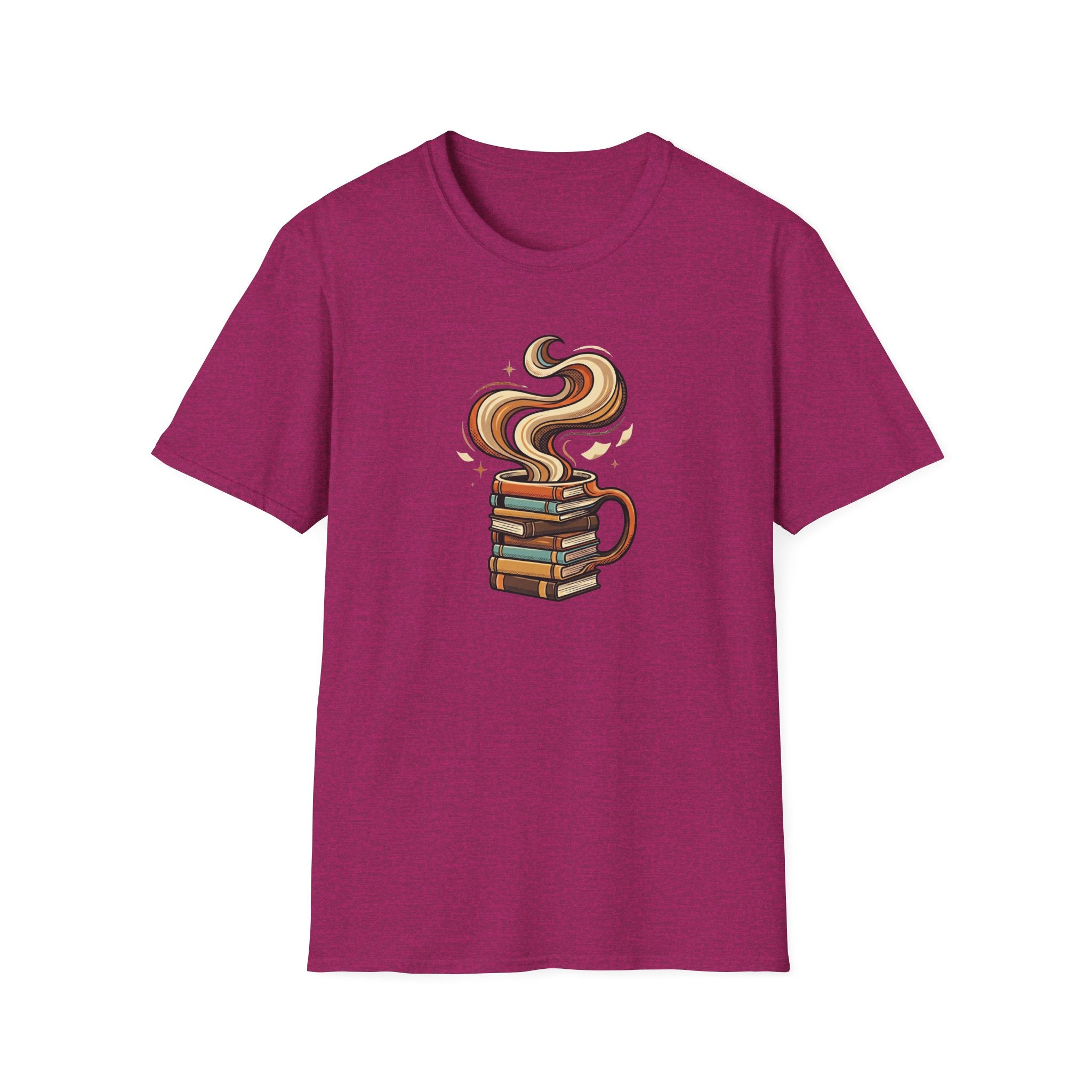 Retro Book Coffee Mug Tshirt