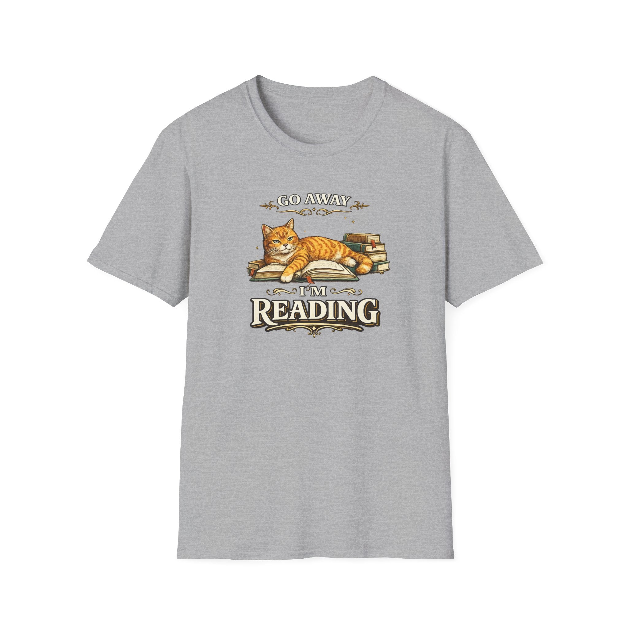 Go Away - I'm Reading Tshirt