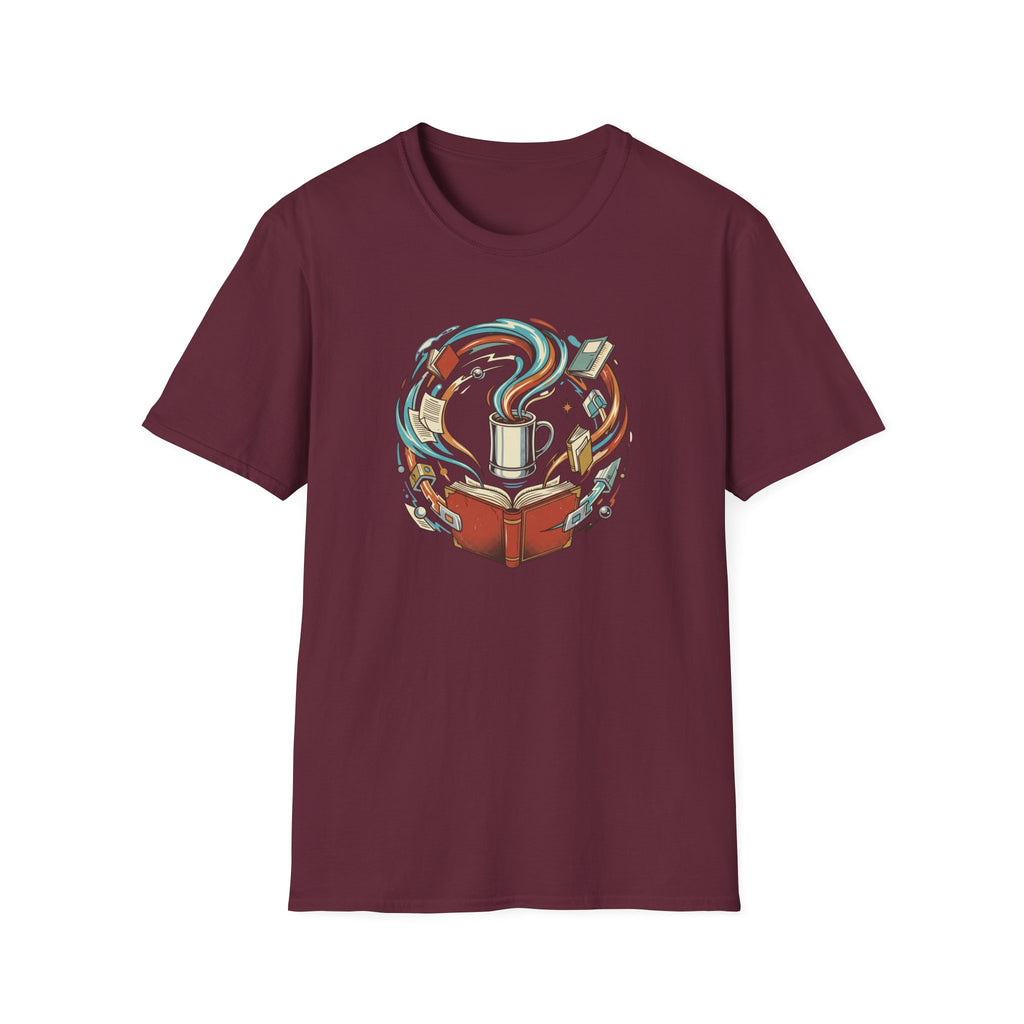 Retro Reading and Coffee Tshirt