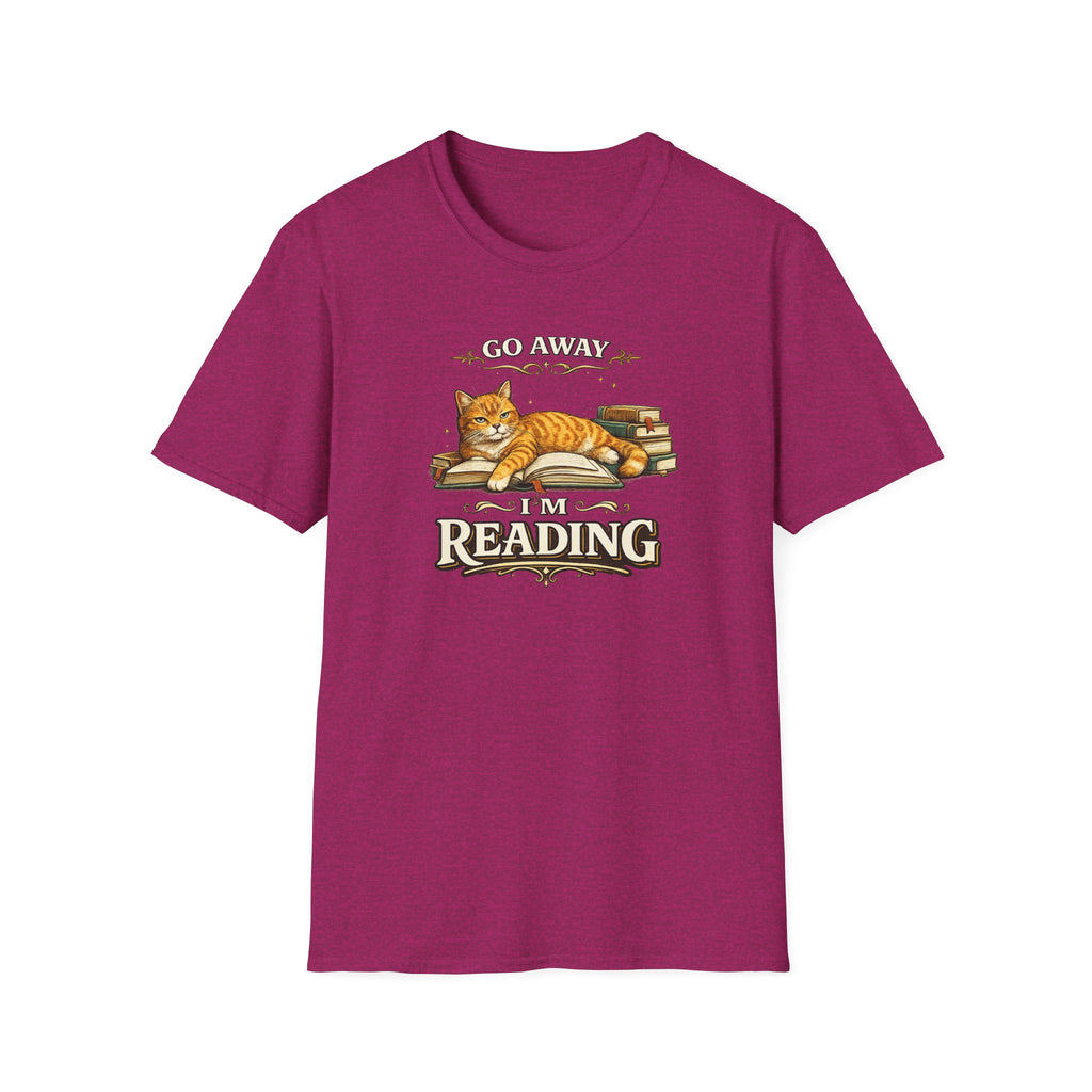 Go Away - I'm Reading Tshirt