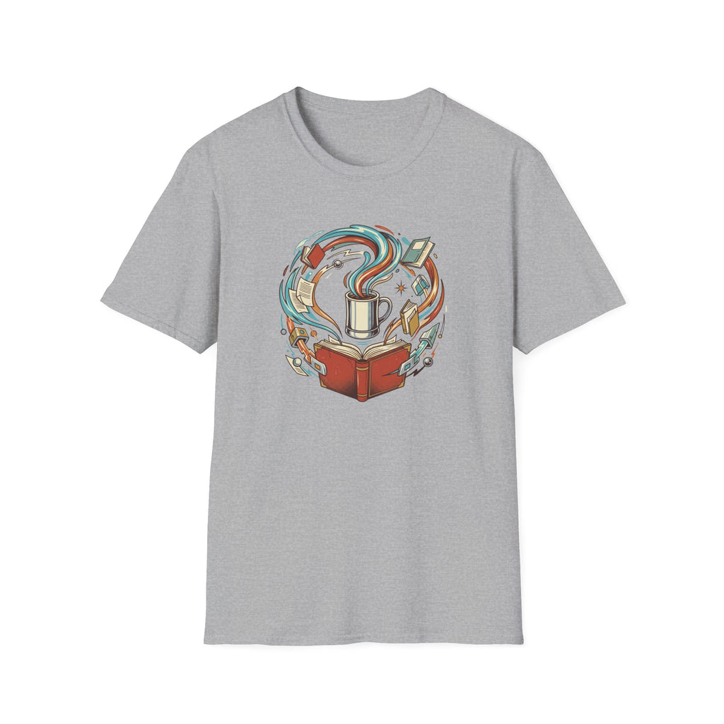 Retro Reading and Coffee Tshirt