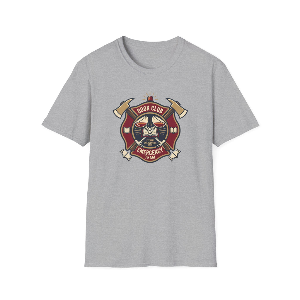Book Club Emergency Response Tshirt