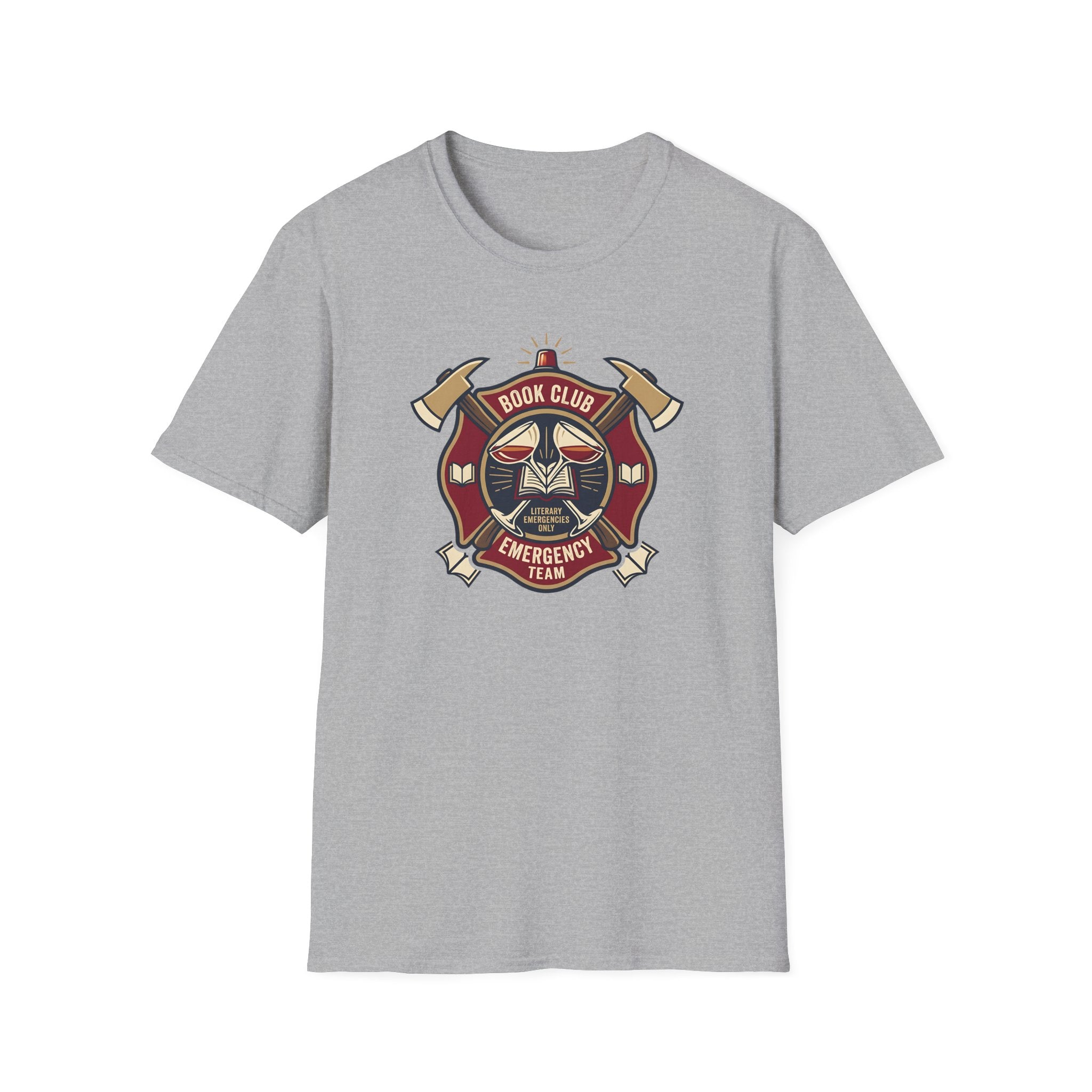 Book Club Emergency Response Tshirt