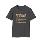 Book Club To Do List Tshirt