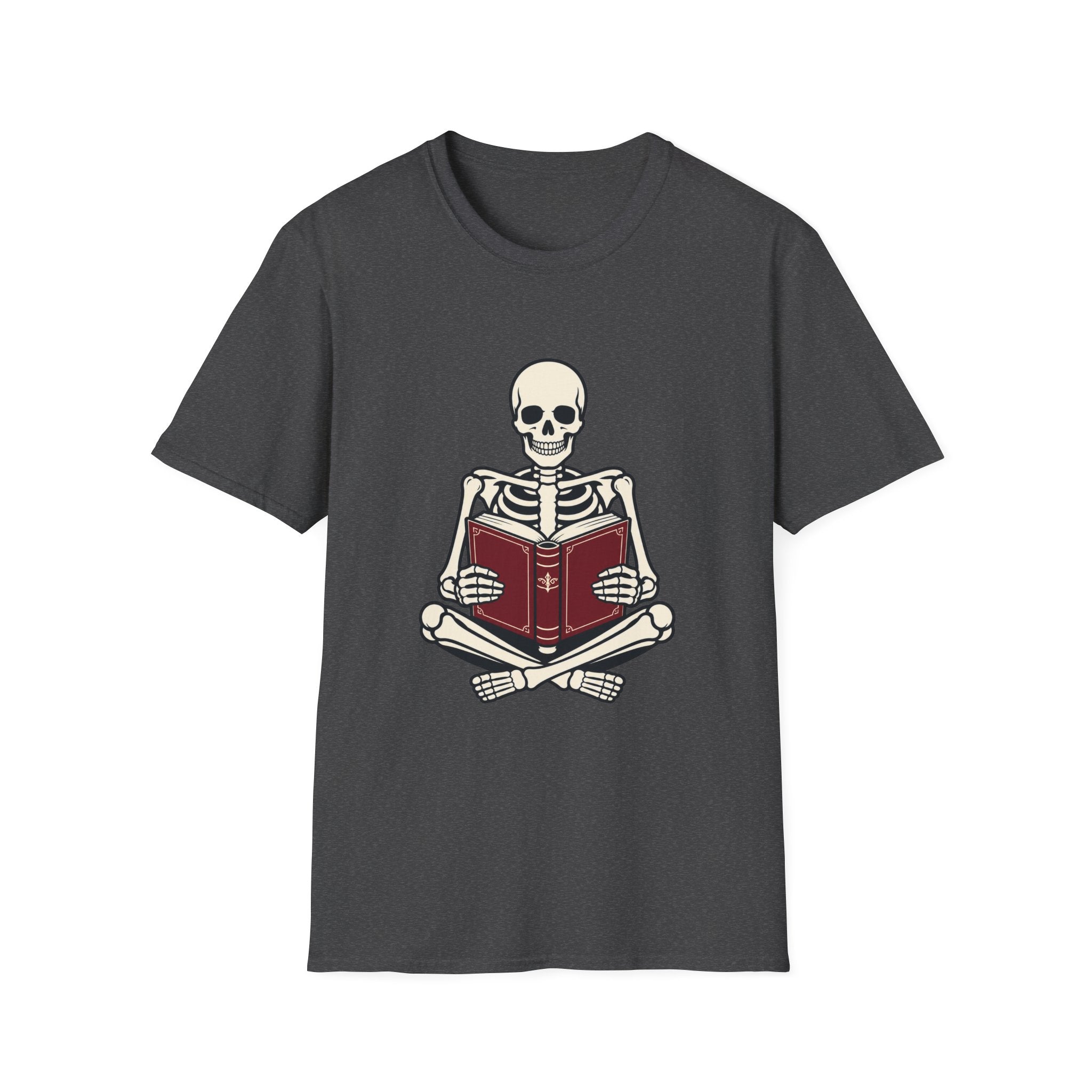 Skeleton With A Good Book Tshirt