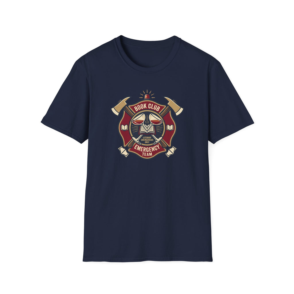 Book Club Emergency Response Tshirt