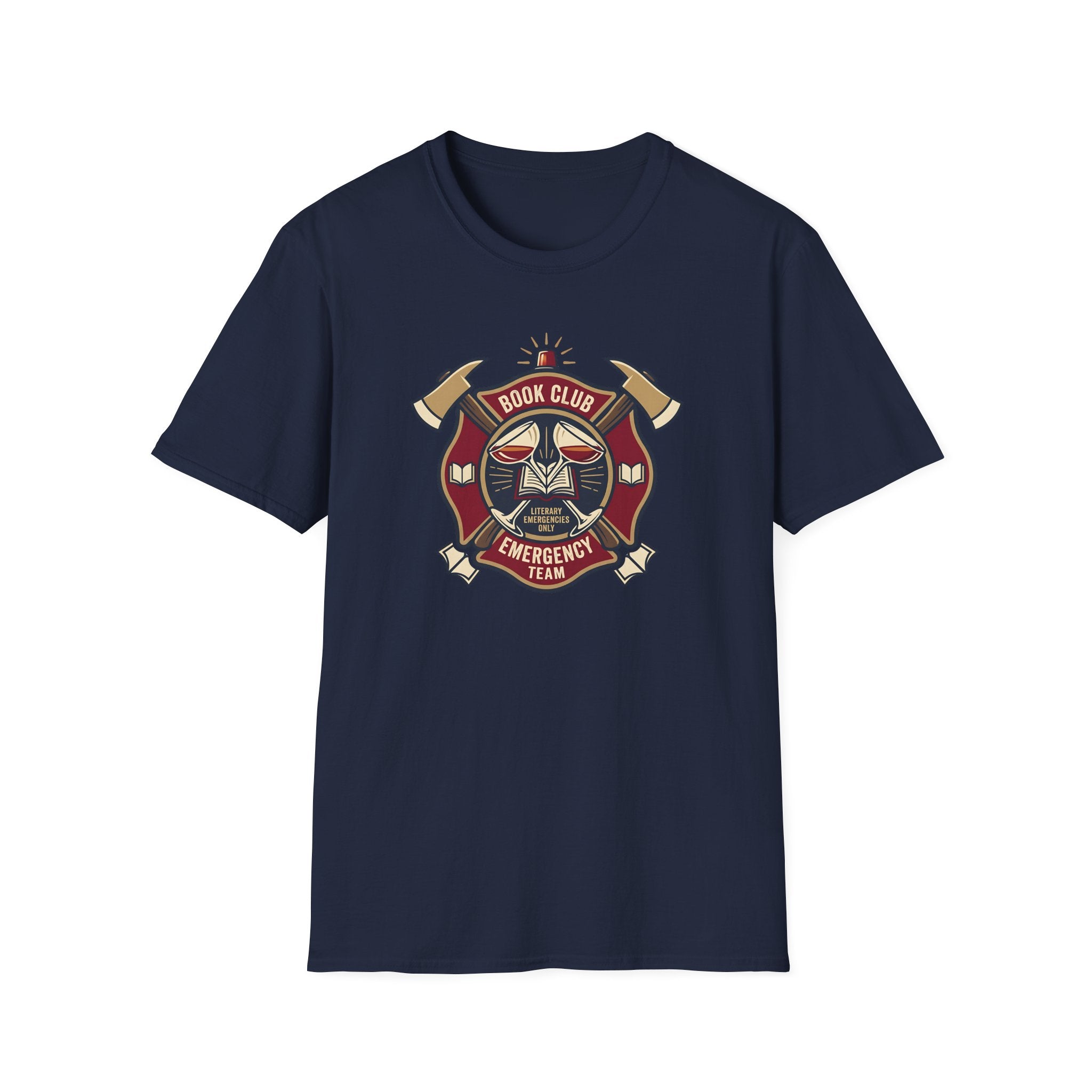 Book Club Emergency Response Tshirt