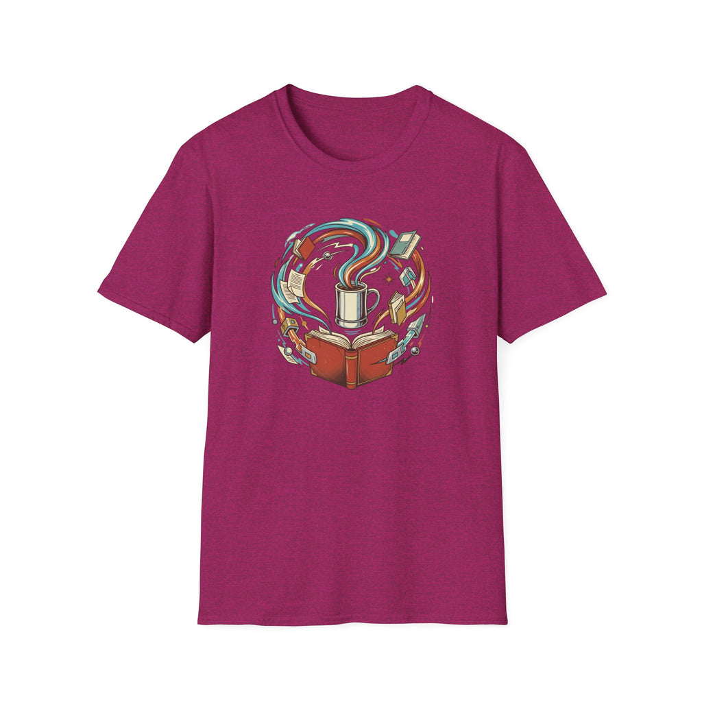 Retro Reading and Coffee Tshirt