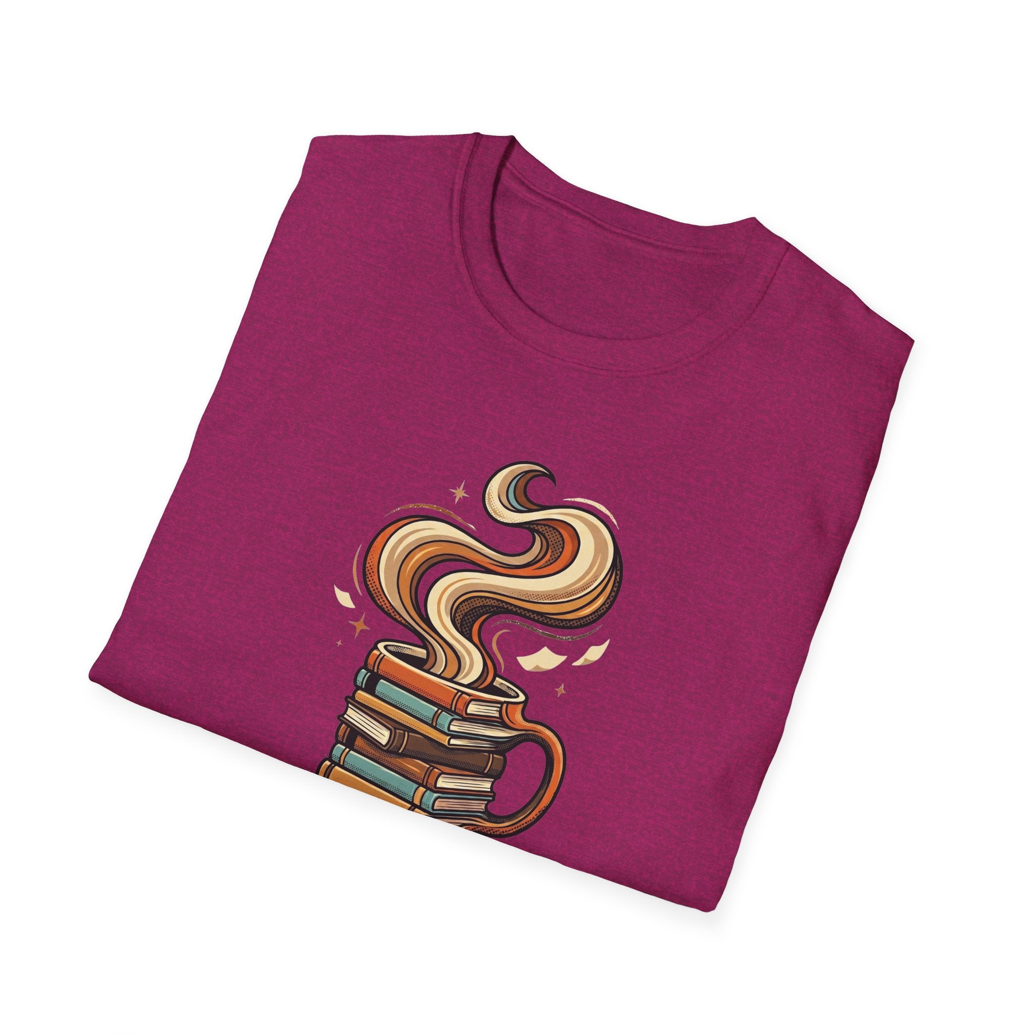 Retro Book Coffee Mug Tshirt