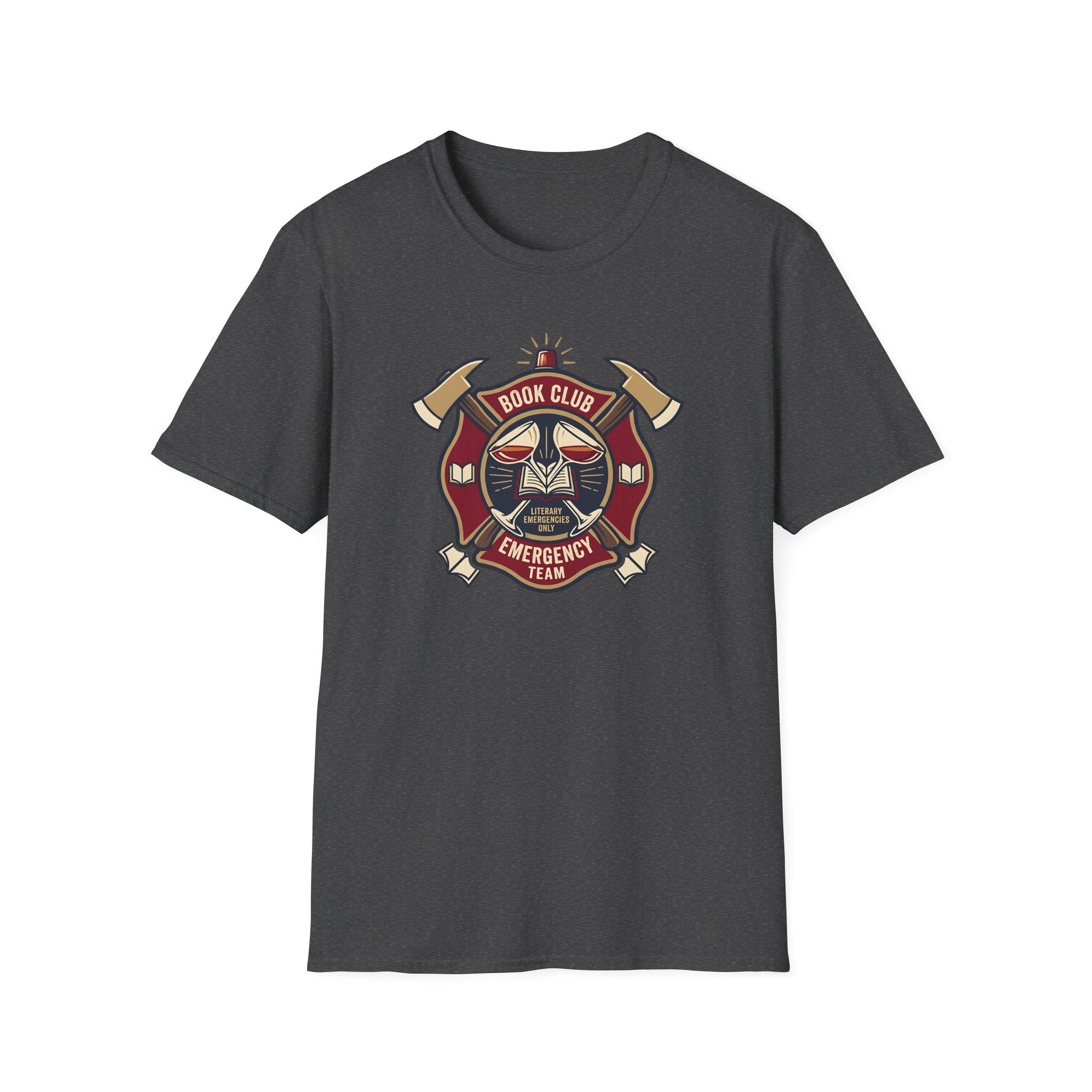 Book Club Emergency Response Tshirt