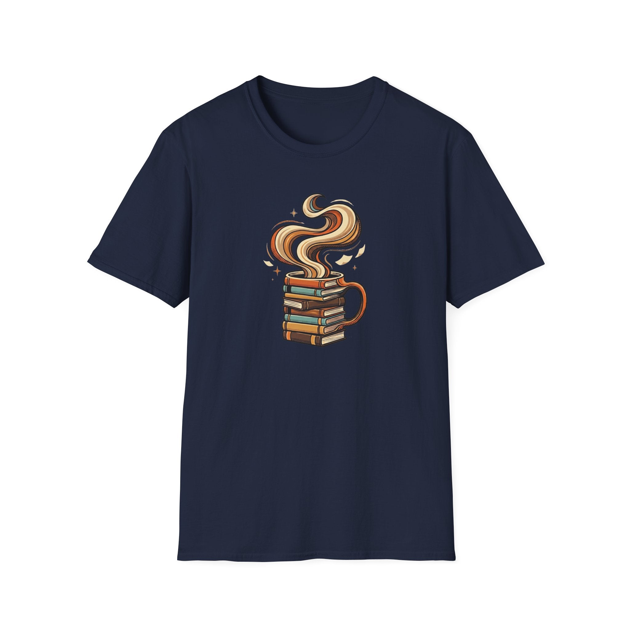 Retro Book Coffee Mug Tshirt