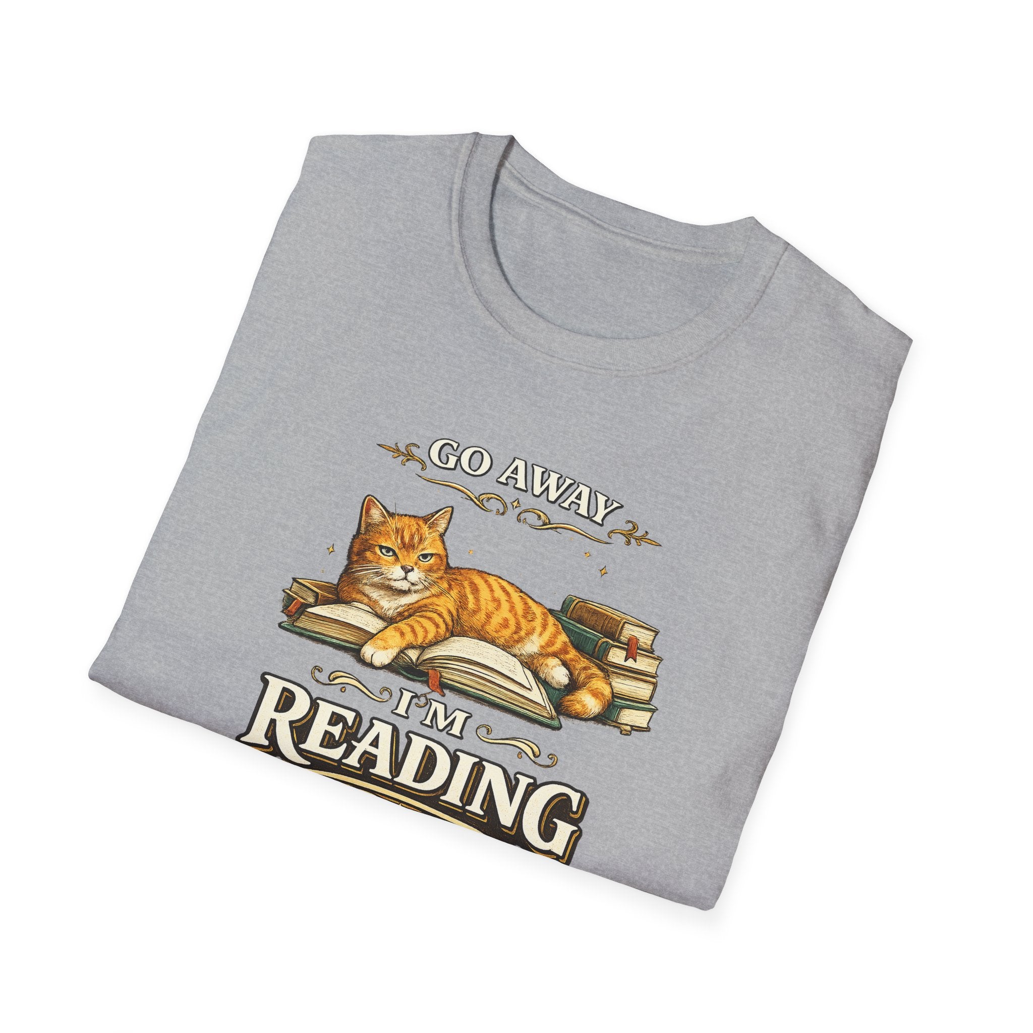 Go Away - I'm Reading Tshirt