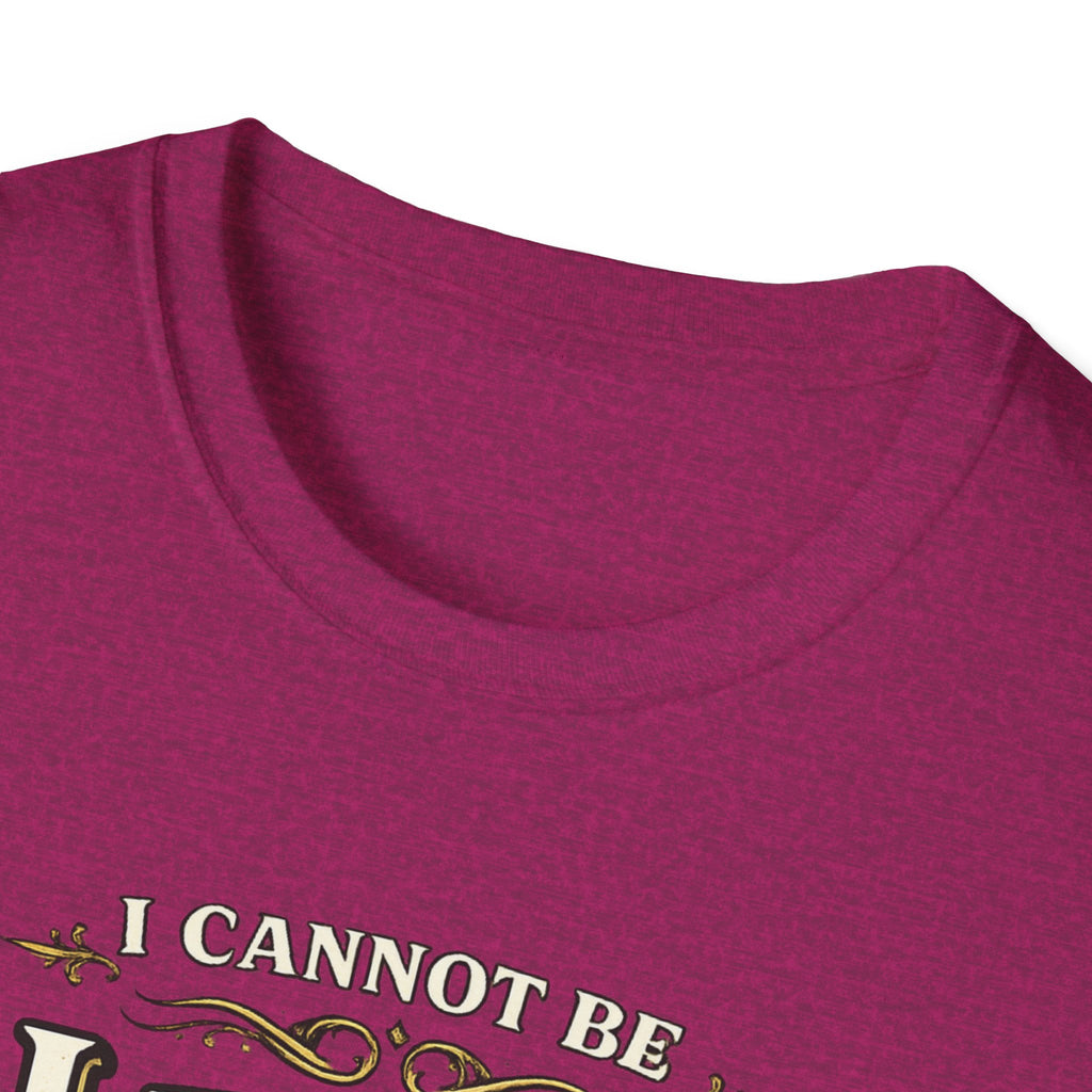 I Cannot Be Left Alone in a Bookstore Tshirt