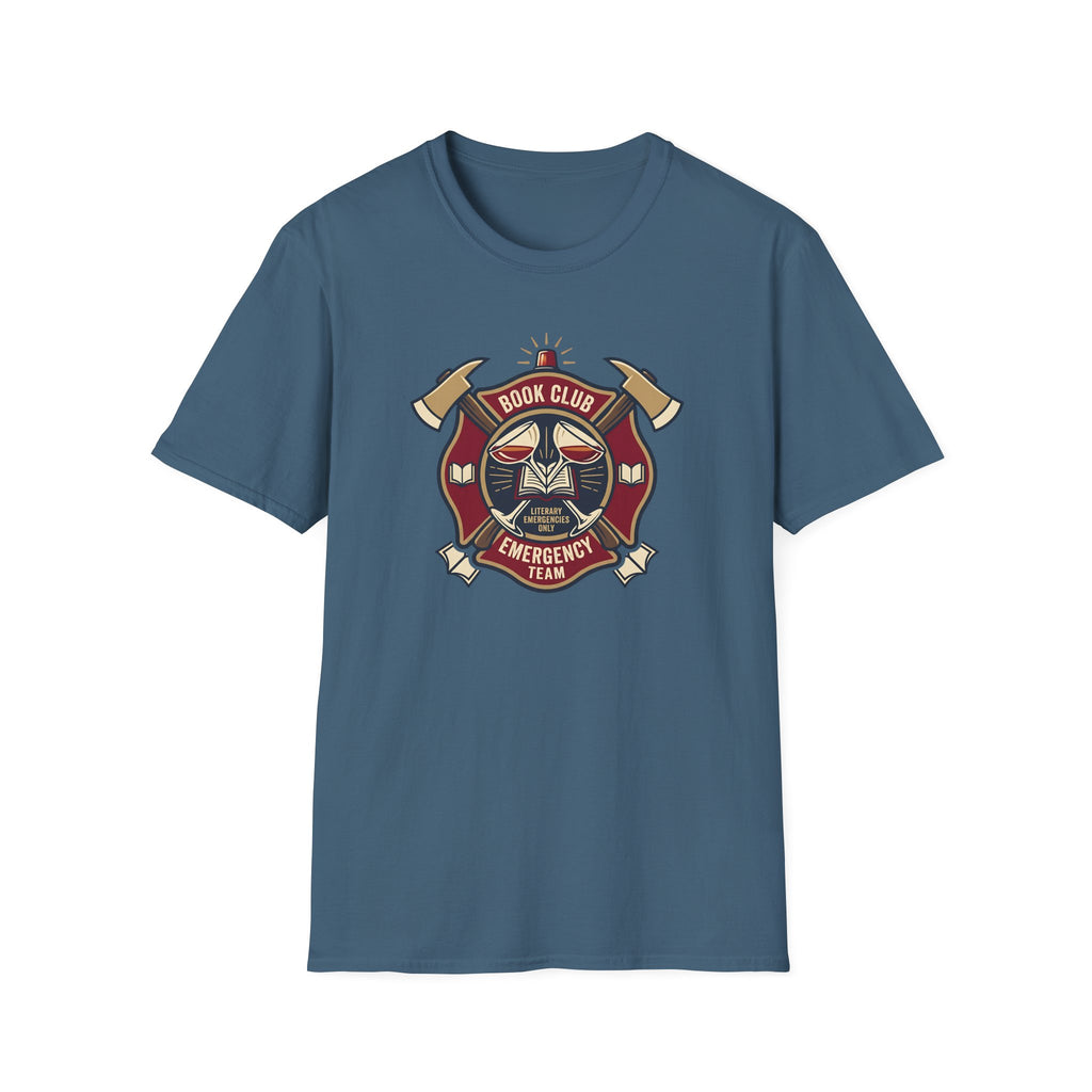 Book Club Emergency Response Tshirt