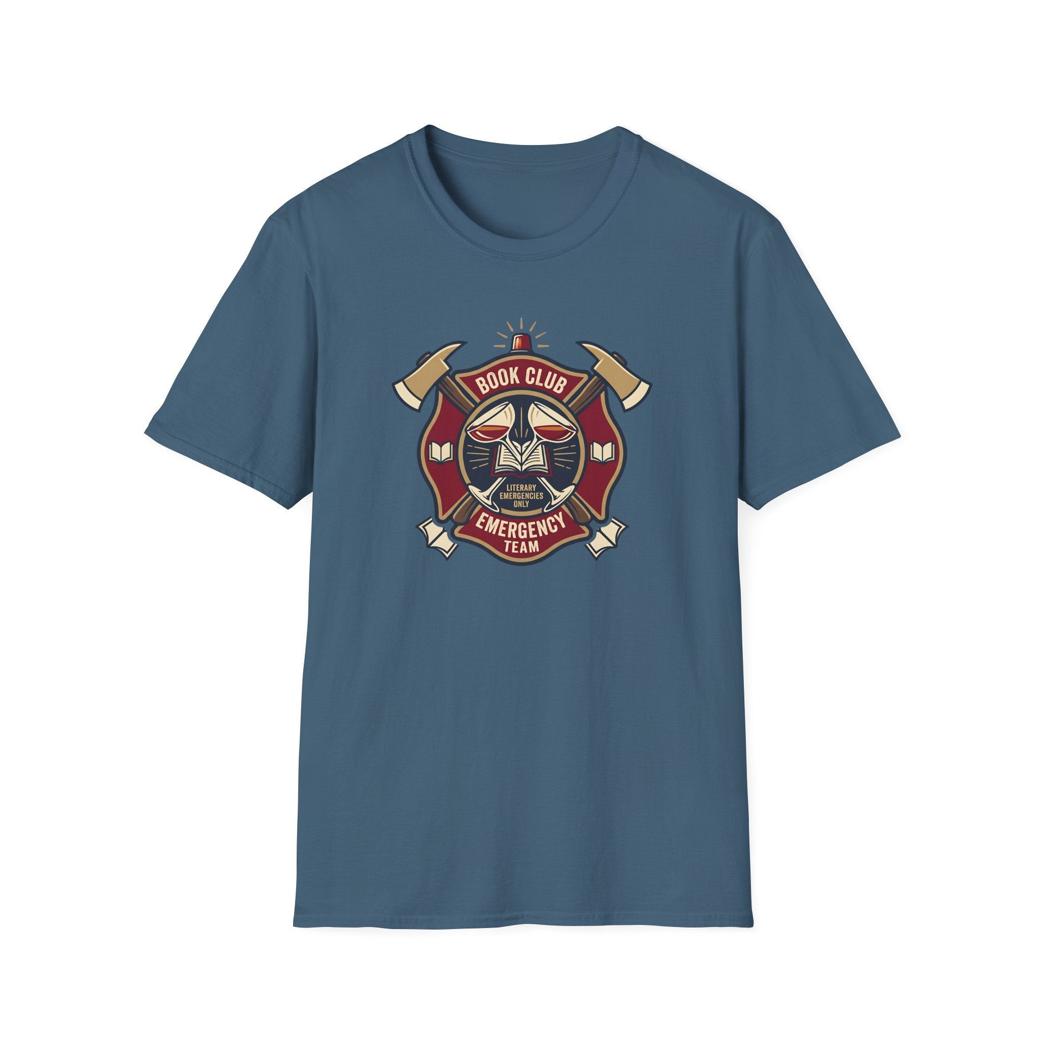 Book Club Emergency Response Tshirt