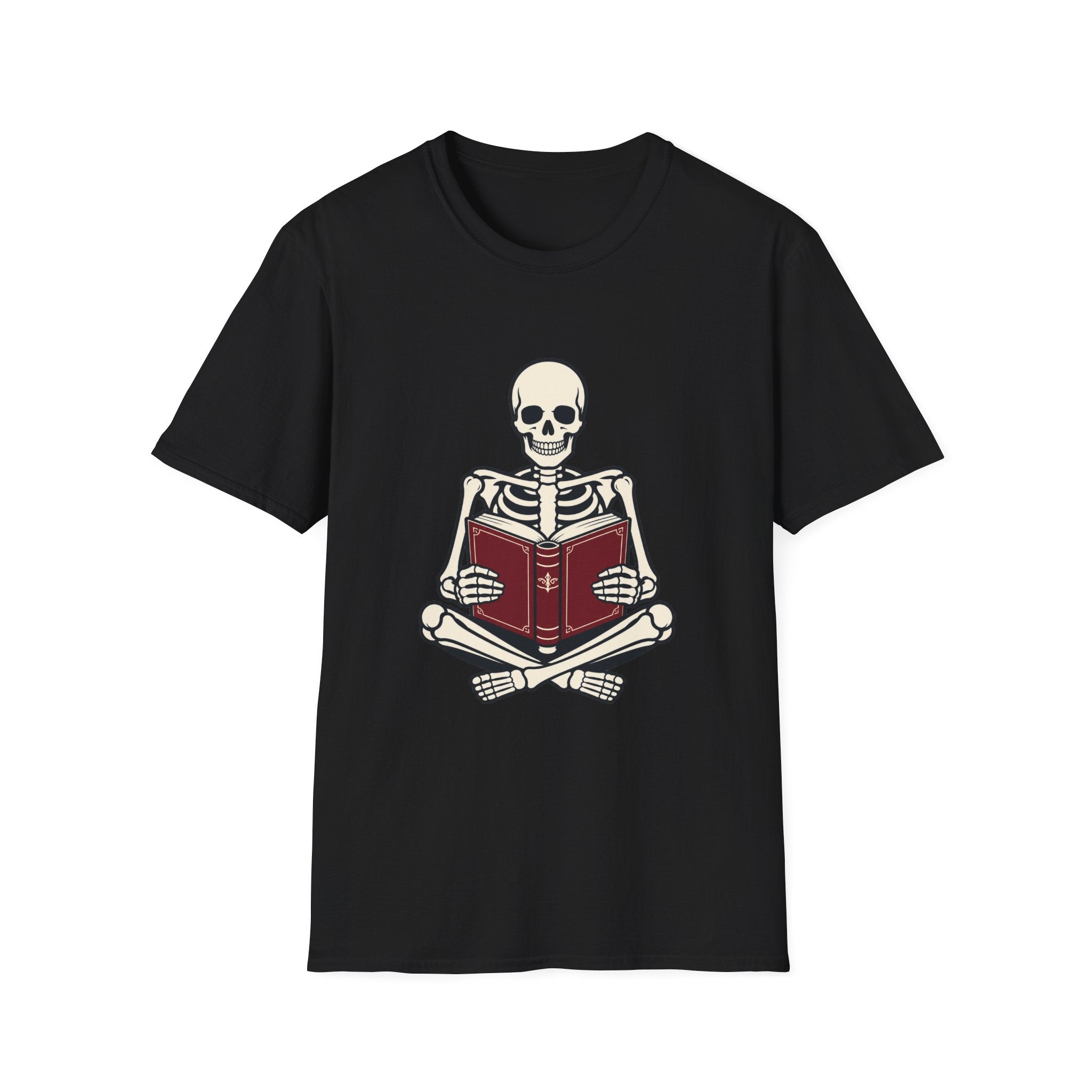Skeleton With A Good Book Tshirt