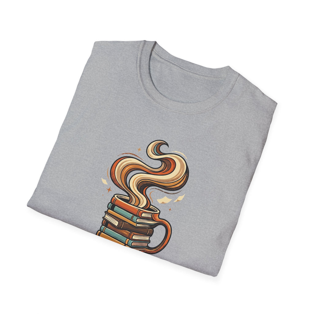 Retro Book Coffee Mug Tshirt