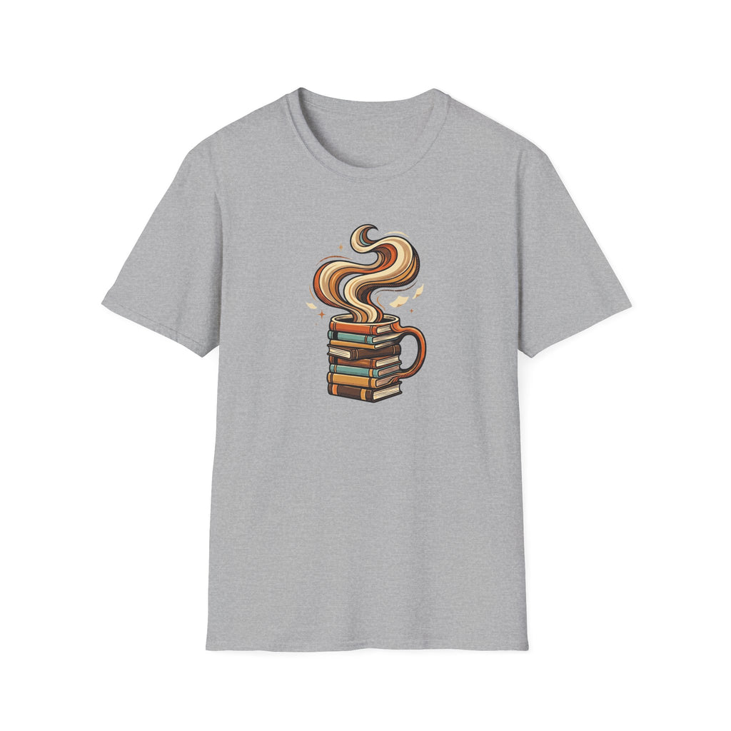 Retro Book Coffee Mug Tshirt