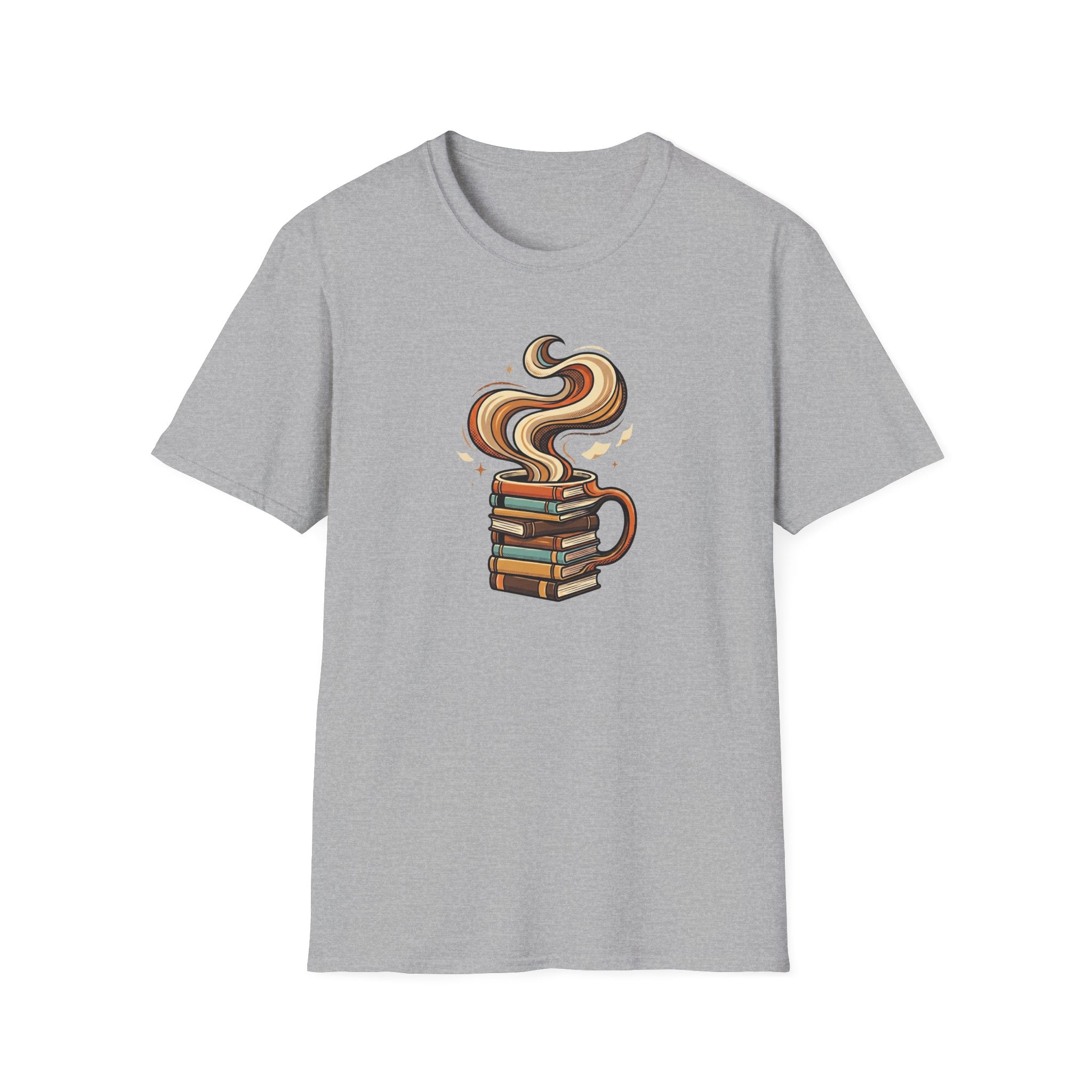 Retro Book Coffee Mug Tshirt