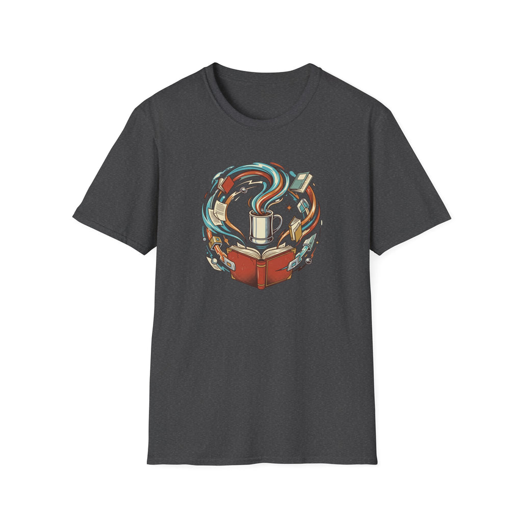 Retro Reading and Coffee Tshirt